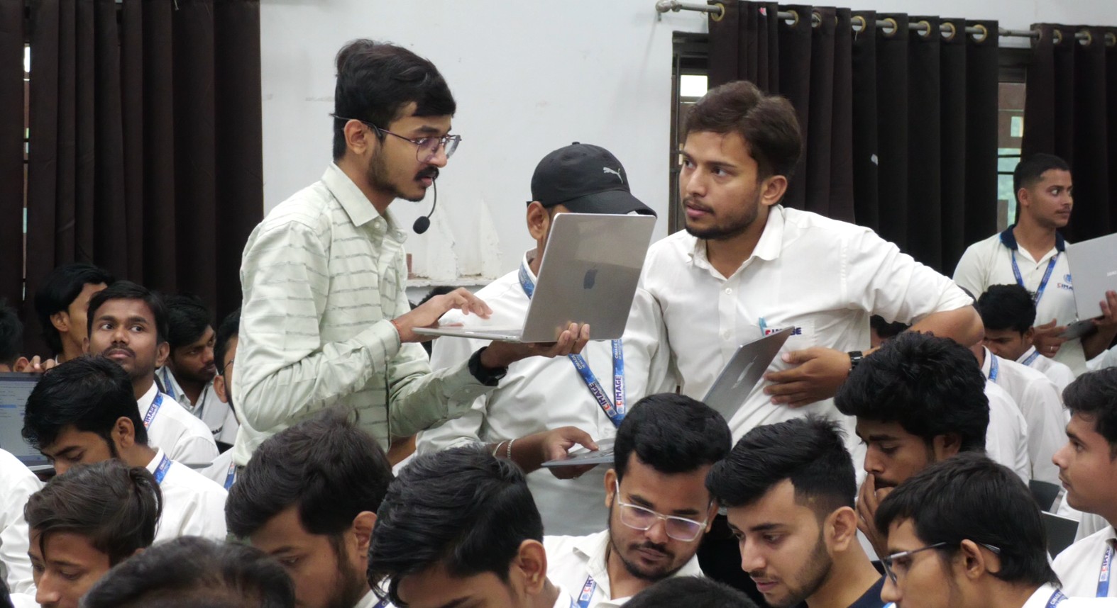 From Learners to Builders: CIMAGE Students Bring AI to Life on Day 2!